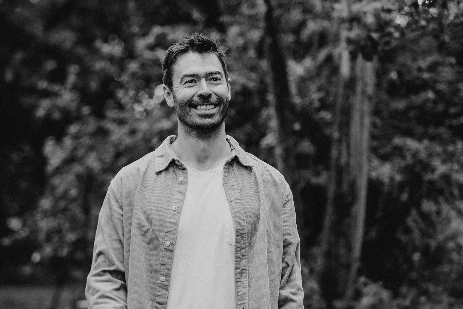 Paul Walker, black and white portrait